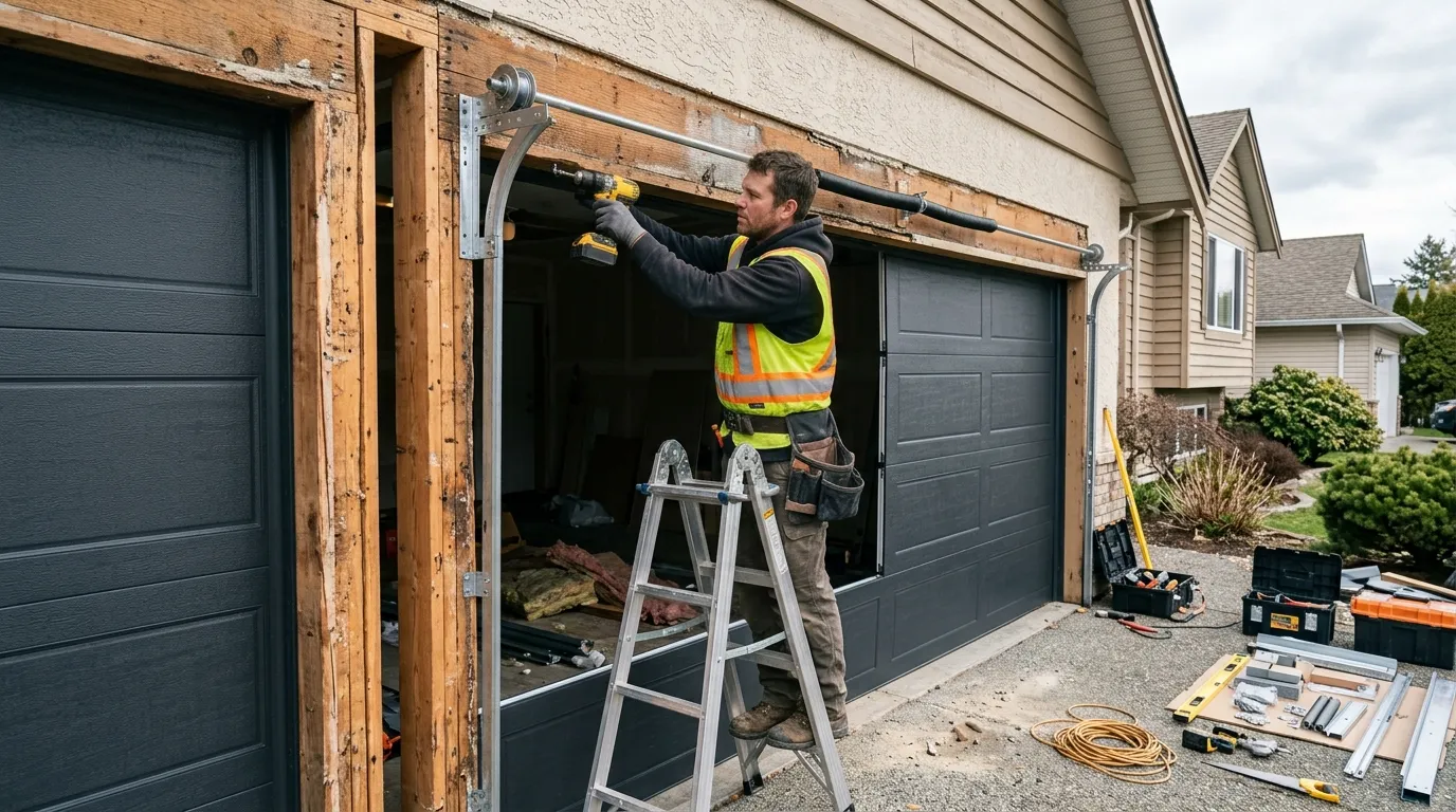 Garage door work by Boise Door Pros in Boise, ID