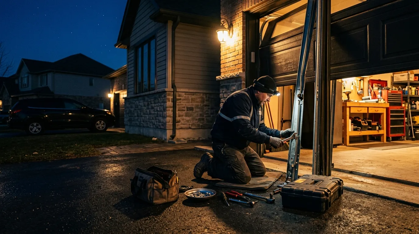 Why Boise's Cold Snaps Break Garage Door Springs